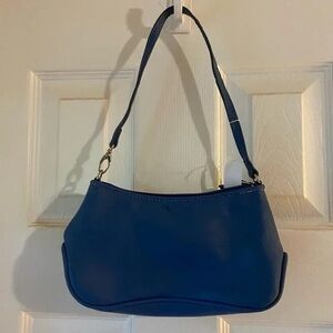 Elegant Blue Shoulder Bag